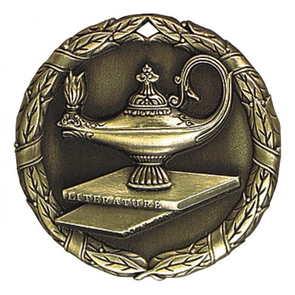 2" Lamp of Knowledge XR Series Award Medal #2