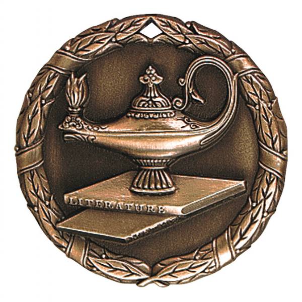 2" Lamp of Knowledge XR Series Award Medal #4