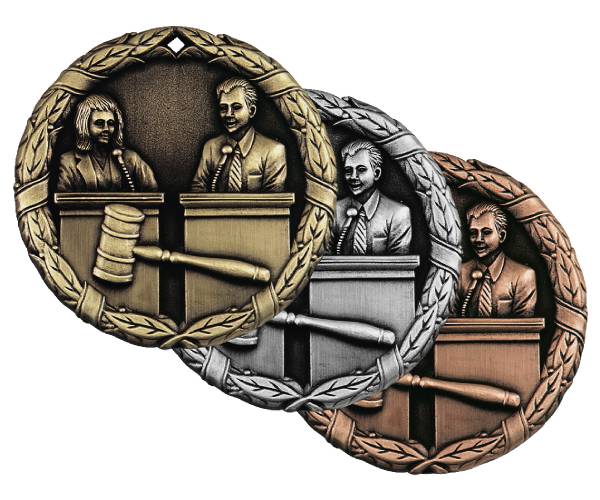 2" Debate XR Series Award Medal #1