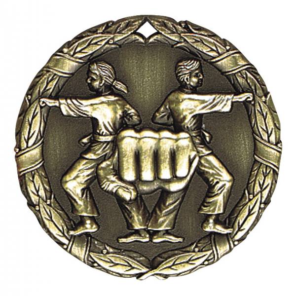 2" Karate XR Series Award Medal #2