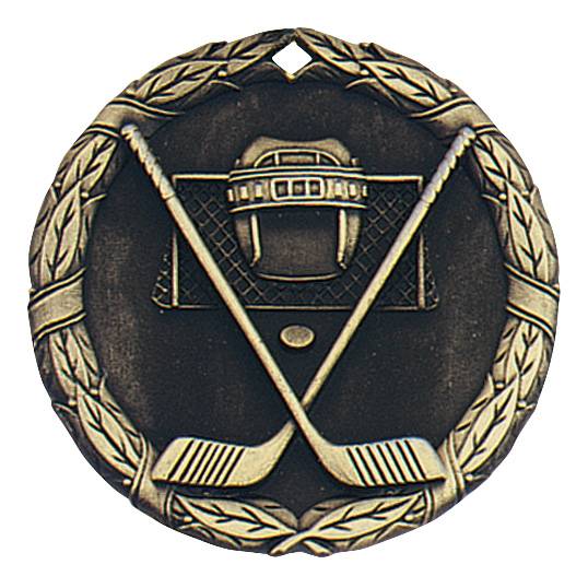2" Hockey XR Series Award Medal (Style A) #2