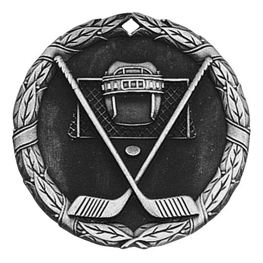 2" Hockey XR Series Award Medal (Style A) #3