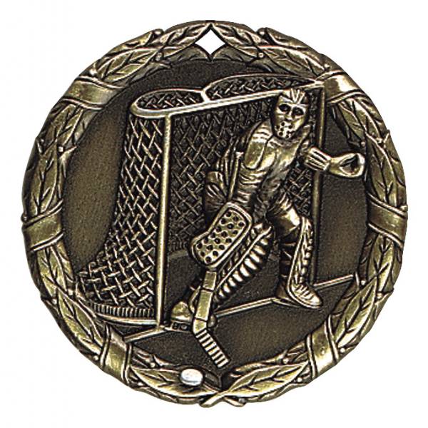 2" Hockey XR Series Award Medal (Style B) #2