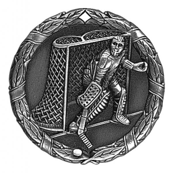 2" Hockey XR Series Award Medal (Style B) #3