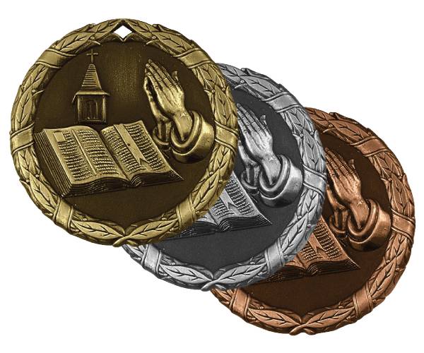 2" Religion XR Series Award Medal