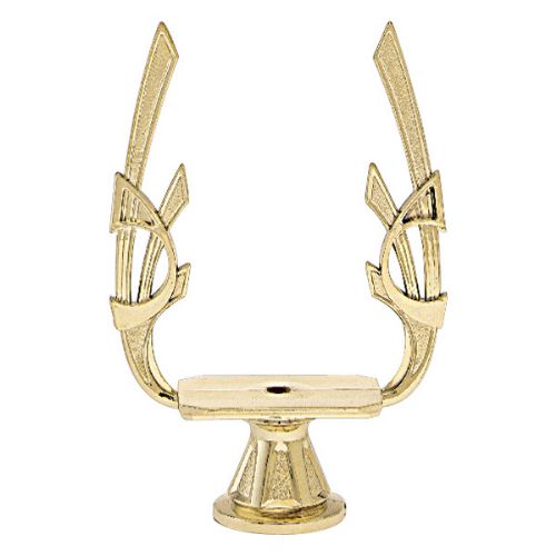 6 1/2" Gold Accent Trophy Riser