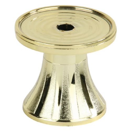 Gold 1 3/4" Round Pedestal Trophy Riser