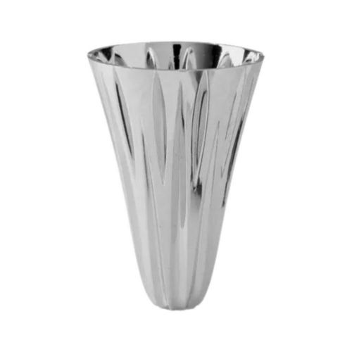 4 1/4" Diamond Cup Body Riser Silver