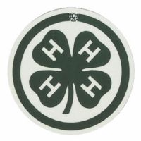 2" 4-H Club Mylar Trophy Insert