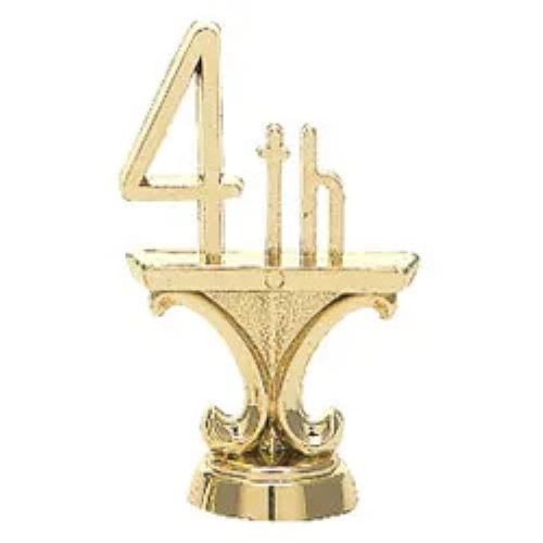 2 1/2" 4th Place Trim Gold