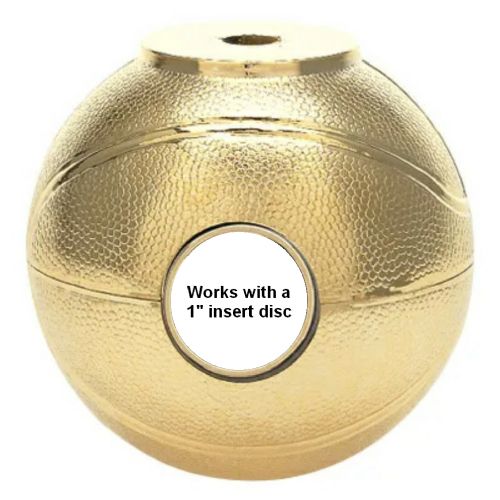 3" Basketball Riser Gold #2