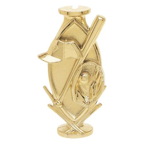 Gold 6" Baseball Sport Scene Trophy Riser