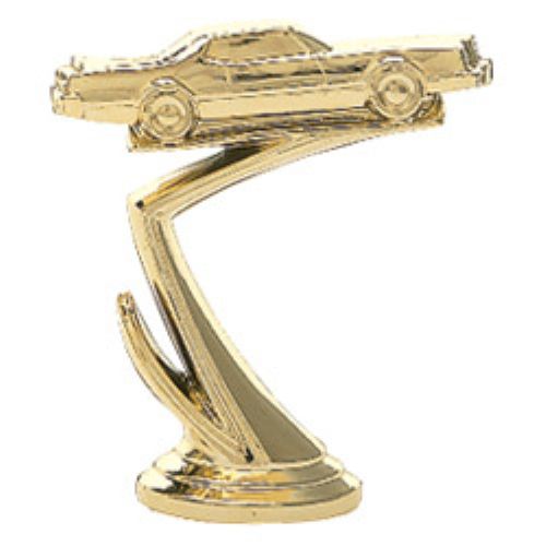 2 3/4" Stock Car Gold Trophy Figure