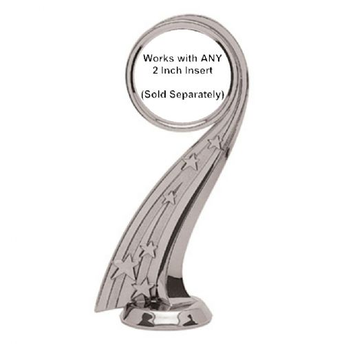 6 1/2" Silver Star 2" Insert Holder Figure #2