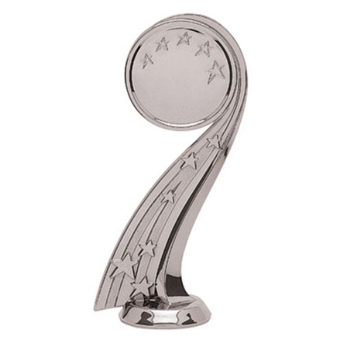 6 1/2" Silver Star 2" Insert Holder Figure