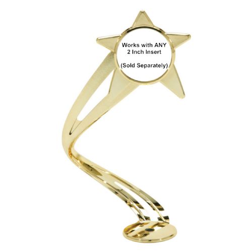 8 1/2" Gold Star Series Insert Holder Backdrop #2