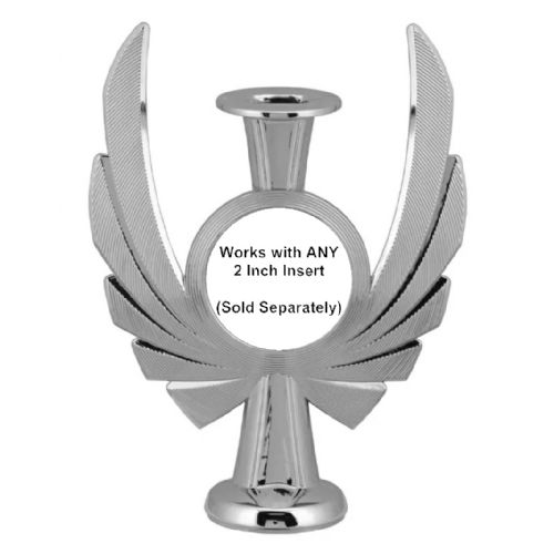 7" Silver Phoenix Trophy Riser with 2" Insert Holder #2