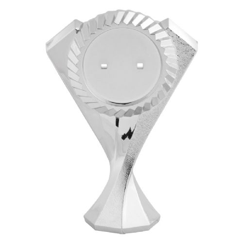 6" Silver Diamond Victory 2" Insert Holder Trophy Figure