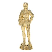 5" Female Coach Gold Trophy Figure