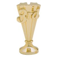 Gold 5" 3rd Place Trophy Riser