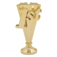 Gold 6" 1st Place Trophy Riser