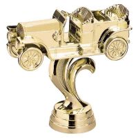 3 3/4" Gold Antique Car Trophy Figure