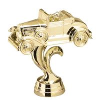 4" Gold Model A Roadster Car Trophy Figure