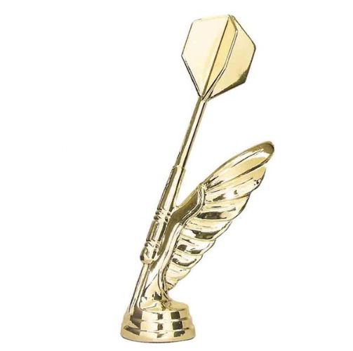 5 3/4" Gold Flight Dart Trophy Figure