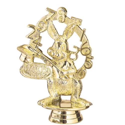 5 1/4" Gold Math Wiz Trophy Figure