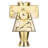 5 3/4" Soccer Ball and Goal Trophy Riser