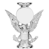 5 1/2" Silver Eagle Insert Holder Trophy Riser