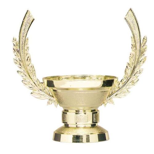 3 1/2" Gold Wreath Trophy Riser