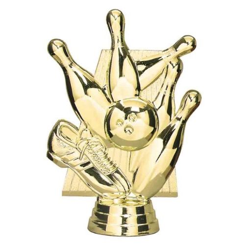 4 1/2" Bowling Theme Trophy Figure