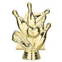 4 1/2" Bowling Theme Trophy Figure