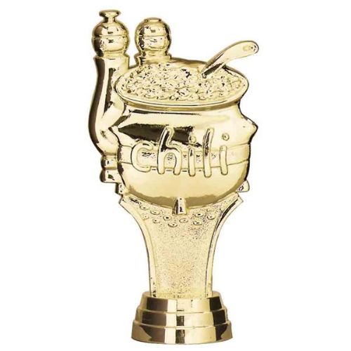 4 1/2" Gold Chili Pot Trophy Figure