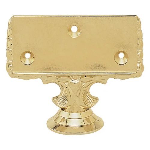 3 1/4"  Plaque Riser / Holder Gold Trophy Figure