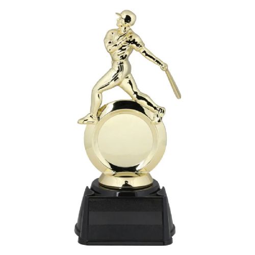 8 1/2" Preassembled Baseball Trophy w/Insert Holder