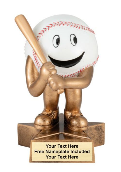 7 1/2" Baseball Big Buddy Series Resin Trophy