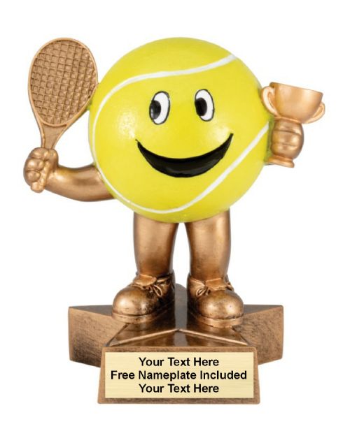 7 1/2" Tennis Big Buddy Series Resin Trophy