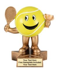 7 1/2" Tennis Big Buddy Series Resin Trophy