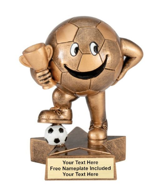 7 1/2" Soccer Big Buddy Series Resin Trophy