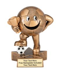 7 1/2" Soccer Big Buddy Series Resin Trophy