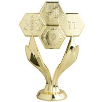 6" STEM Academic Gold Trophy Figure