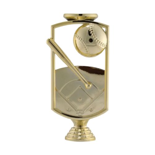 Gold 6" Baseball Sport Theme Trophy Riser