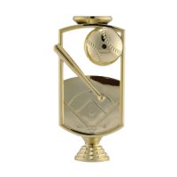 Gold 6" Baseball Sport Theme Trophy Riser