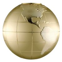 5" Trophy World Globe Riser