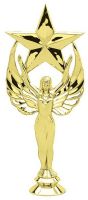 7" Victory Female with Star Gold Trophy Figure