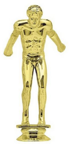 5 3/8" Male Swimmer Gold Trophy Figure