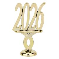 2 1/2" Gold "2026" Year Date Trophy Trim