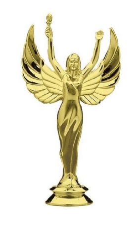 5 1/2" Victory Female Gold Trophy Figure